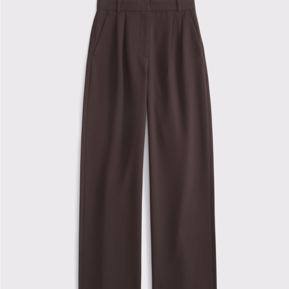 Abercrombie & Fitch Brown Wide Leg Pants